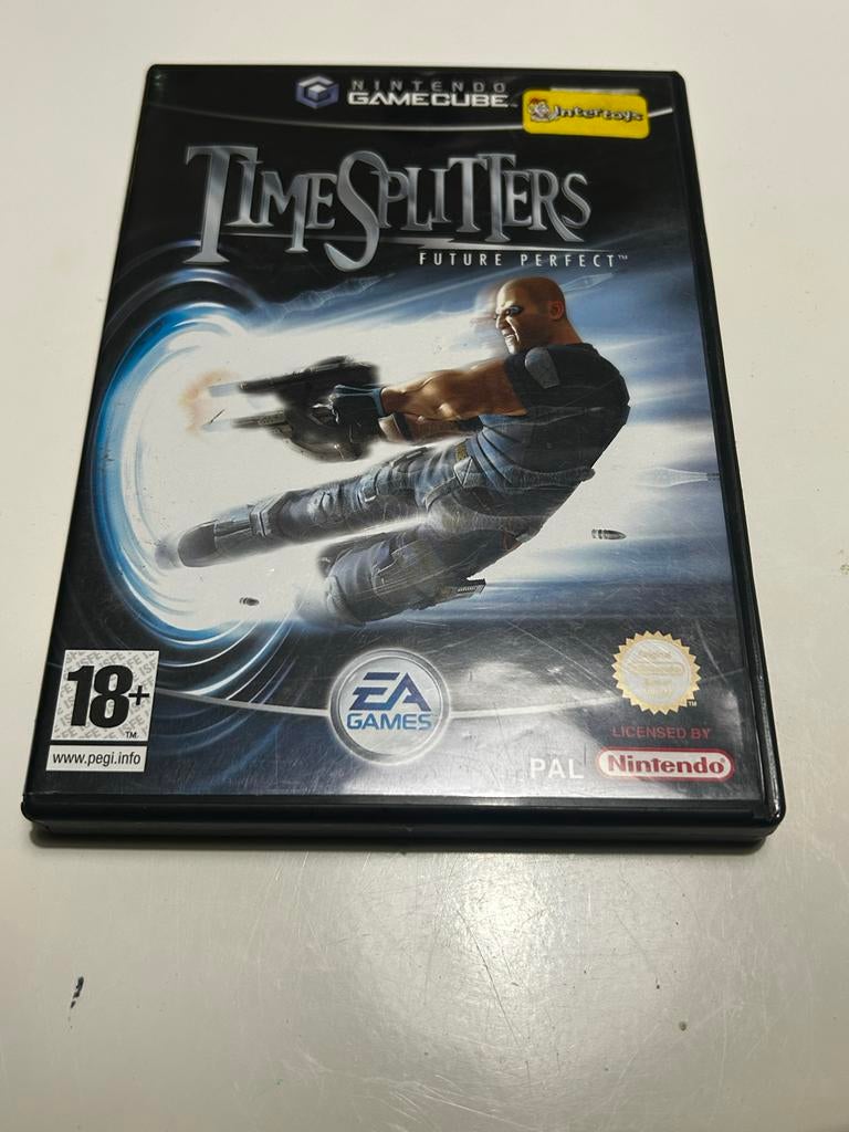 Nintendo GameCube Time Splitters Future Perfect spel, Gebruikt, Vanaf 18 jaar, Shooter, Eén computer