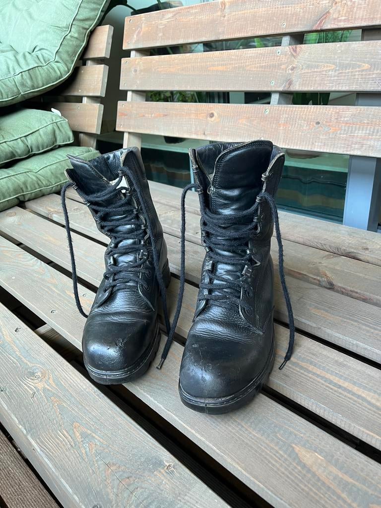 Leger kistjes gedragen maat 44, Ophalen, Zo goed als nieuw, Blauw