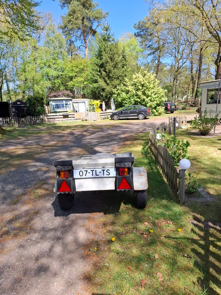 Saris aanhanger, Ophalen, Gebruikt