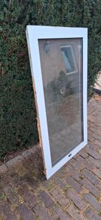 Aluminium raam en kozijn 124,4 x 68,4 cm, Ophalen, Gevelraam of Ruit, Gebruikt, Minder dan 80 cm