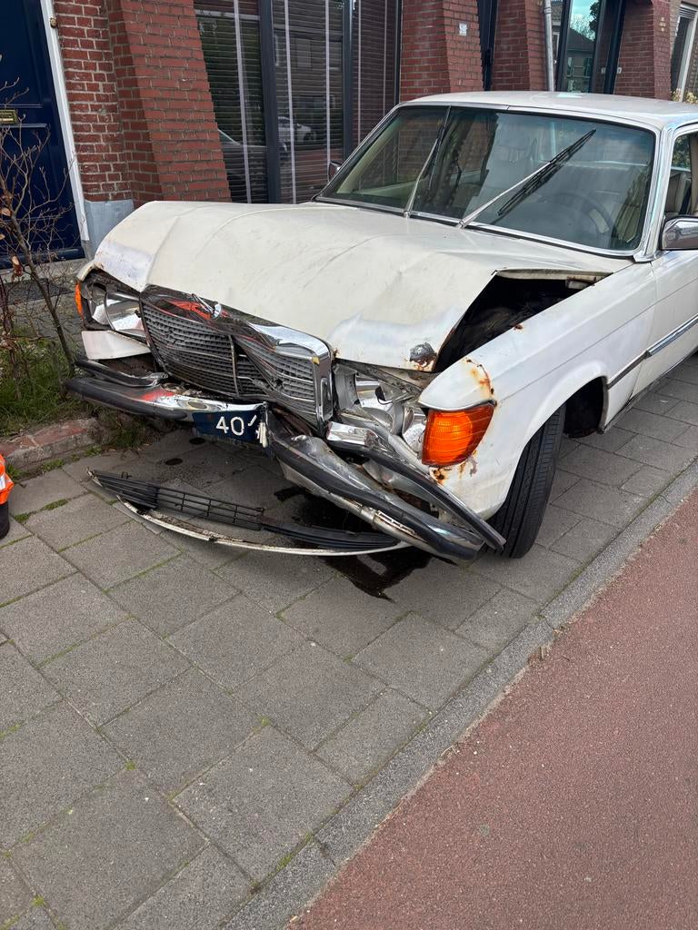 Mercedes W116 1973AUTOMAAT / LOOP OF SLOOP!, Gebruikt, Voor, Ophalen of Verzenden, Oldtimer onderdelen
