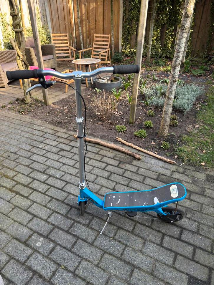 Rockboard Spacescooter - Blauw, Fietsen en Brommers, Steps, Gebruikt, Overige typen, Ophalen