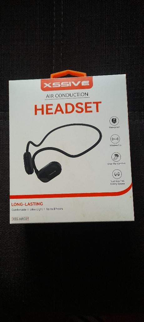 Air- conduction -headset, Audio, Tv en Foto, Stereo-sets, Ophalen, Zo goed als nieuw, Overige merken, Draagbaar