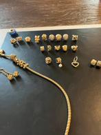Pandora 14krt gouden bedels., Sieraden, Tassen en Uiterlijk, Bedels, Ophalen, Zo goed als nieuw, Goud, Pandora