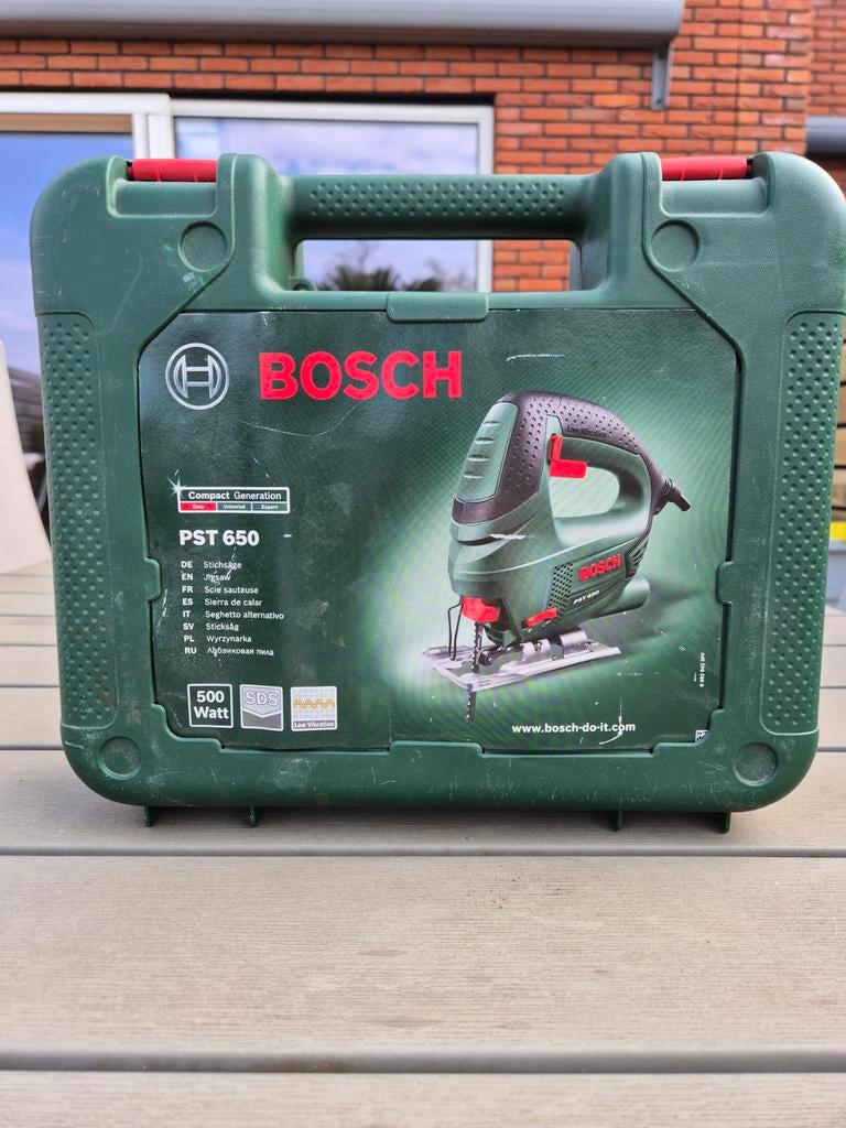 Bosch Decoupeerzaag PST 650, Doe-het-zelf en Verbouw, Gereedschap | Zaagmachines, Gebruikt, Decoupeerzaag, Minder dan 600 watt