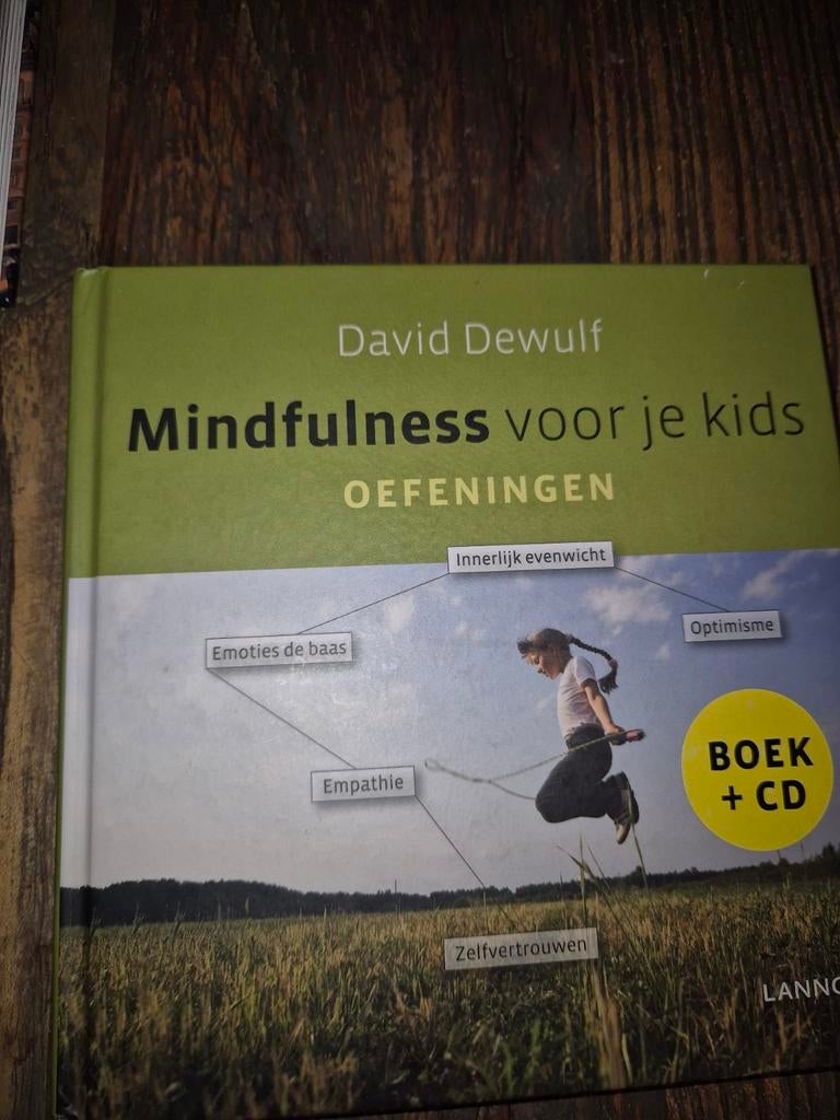 Mindfulness voor je kids - David Dewulf (Boek + CD), Boeken, Ophalen of Verzenden, Nieuw, Overige onderwerpen, David Dewulf