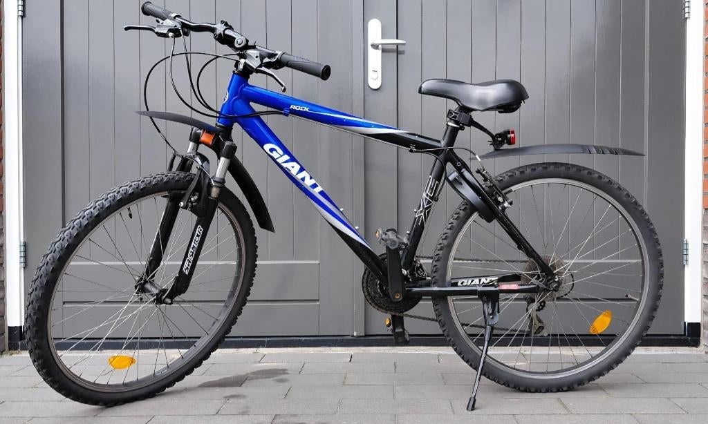 Giant mountainbike jongensfiets 26 inch, Fietsen en Brommers, Fietsen | Jongens, Gebruikt, Versnellingen, Giant, Trommelrem