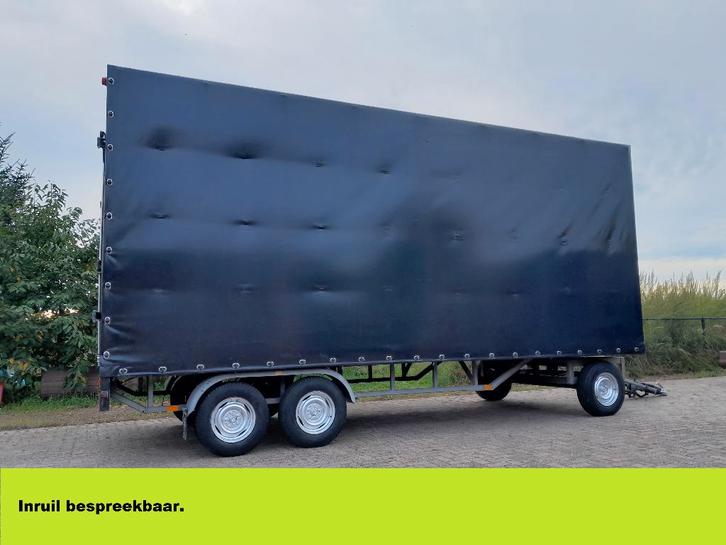 **GROTE** schamelwagen met huif. 35 m3!, Auto diversen, Aanhangers en Bagagewagens, Gebruikt, Ophalen