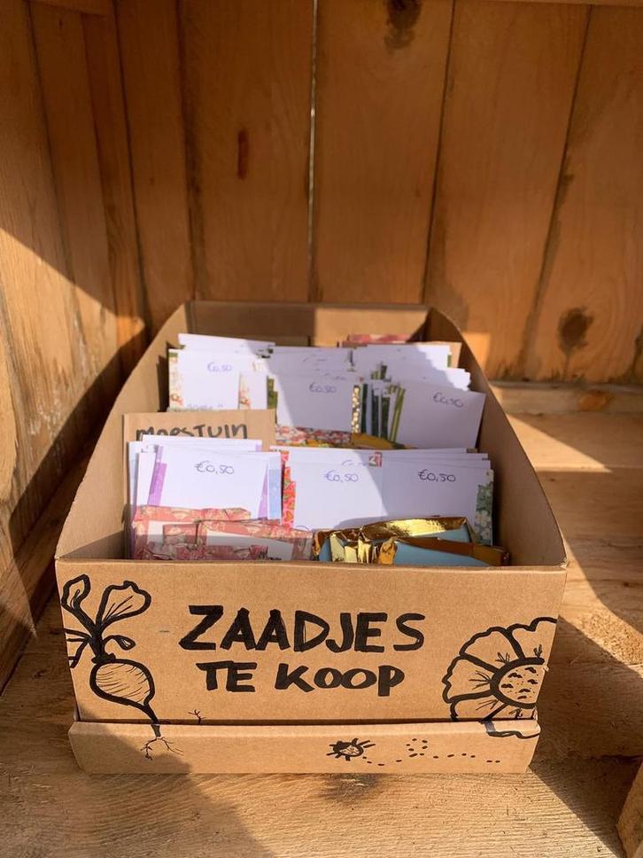 Buurtmoestuin - Zaadjes en plantjes te koop!, Tuin en Terras, Bloembollen en Zaden, Volle zon, Ophalen
