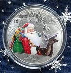 Kerstmunt b, Postzegels en Munten, Penningen en Medailles, Ophalen of Verzenden, Overige materialen, Buitenland