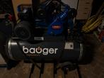Bauger compressor 3 pk 230 volt, 100 liter of meer, Ophalen of Verzenden, Zo goed als nieuw, 200 tot 400 liter/min