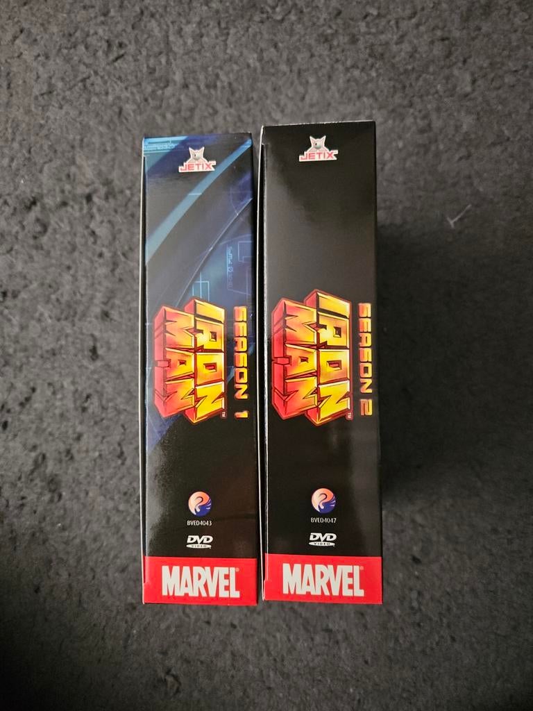 Iron Man Seizoen 1 & 2 DVD Boxset - Marvel Jetix, Boxset, Actiethriller, Ophalen of Verzenden, Zo goed als nieuw