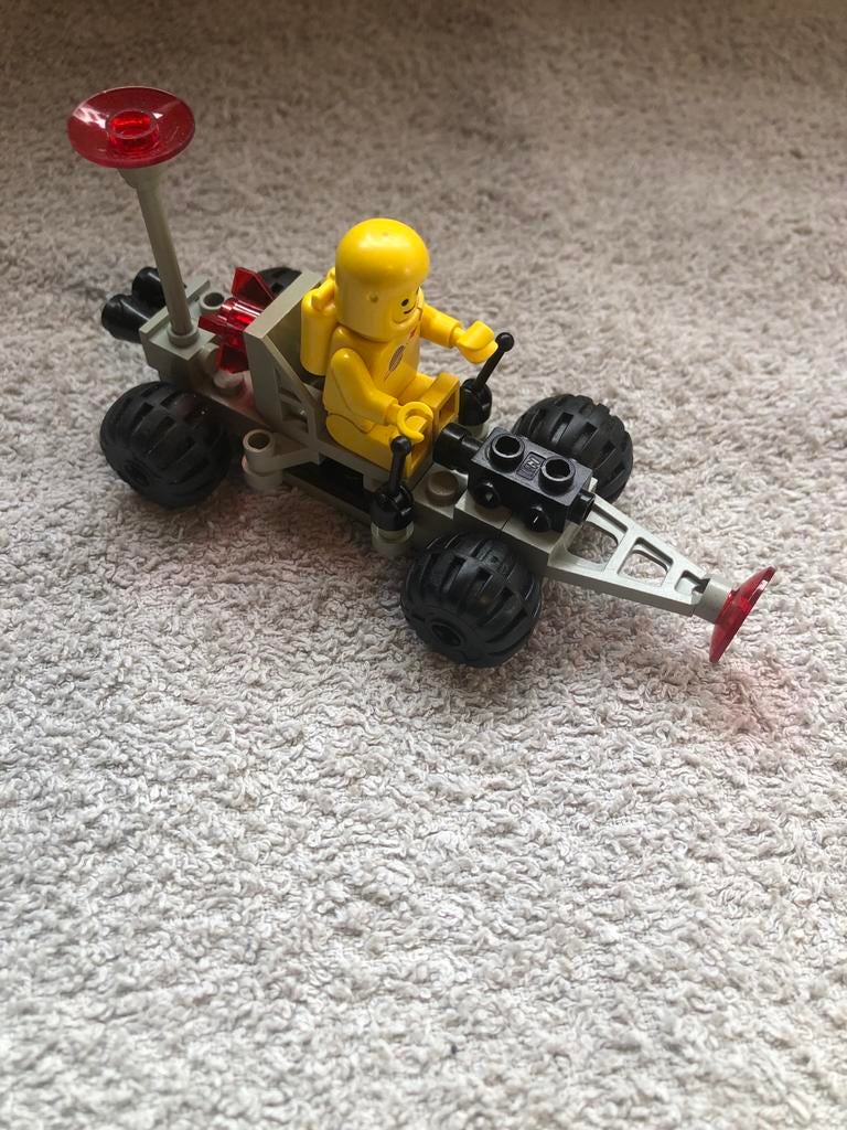 Lego Classic Space 6826: Crater Crawler (zonder bouwboekje), Inclusief minifiguren, Gebruikt, Lego, Ophalen of Verzenden