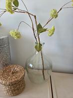 Vaas met kunst hortensia tak, Huis en Inrichting, Ophalen of Verzenden, Zo goed als nieuw, Binnen