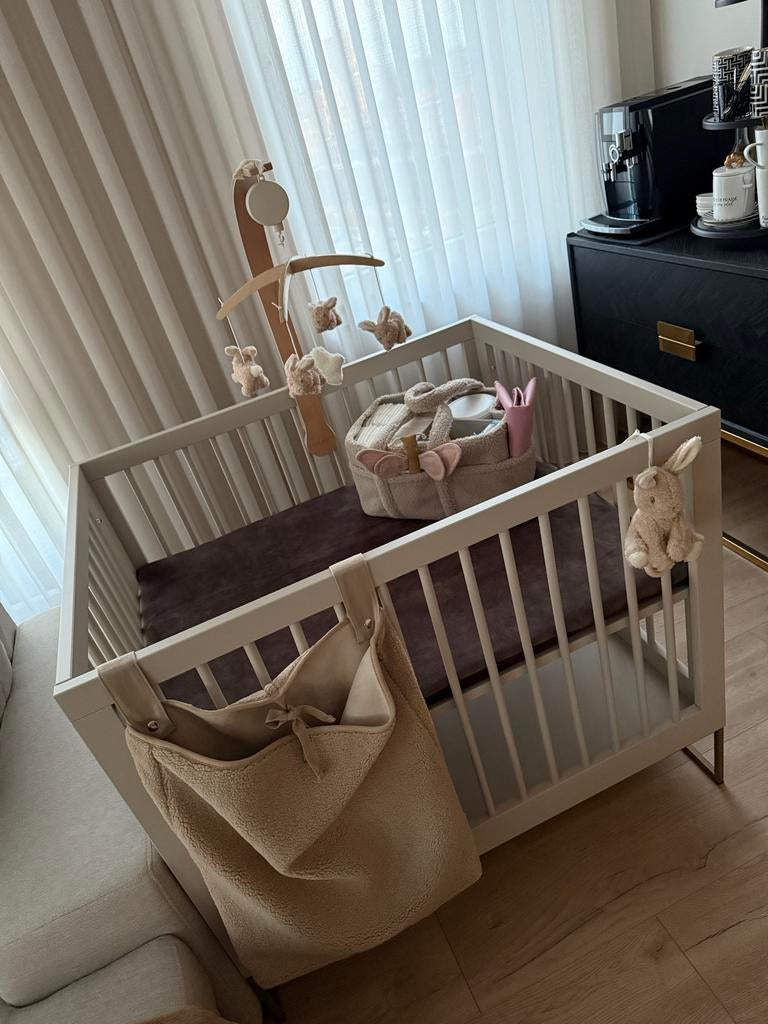 Kidsmill Speelbox/Babybox - Beige met gouden poten, Ophalen, Zo goed als nieuw