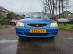 Hyundai Accent 1.3 5DRS 2003 Blauw, Auto's, Voorwielaandrijving, 40 €/maand, 4 cilinders, 965 kg