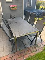 Bellagio tuinset met 6 stoelen, Overige materialen, Gebruikt, Eettafel, 6 zitplaatsen