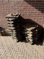 Gratis - Grindtegels 40x40x5 en 60x40x5, Tuin en Terras, Ophalen, Gebruikt, Hout, Terrastegels