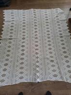 Sprei 140x180 cm - Wit Gehaakt Patroon, Gebruikt, Eenpersoons, Wit, Ophalen of Verzenden