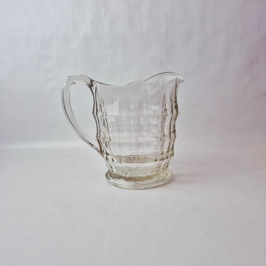 Exclusieve Art Deco Waterkan | Davidson Jacobean Persglas, Antiek en Kunst, Antiek | Glas en Kristal, Verzenden