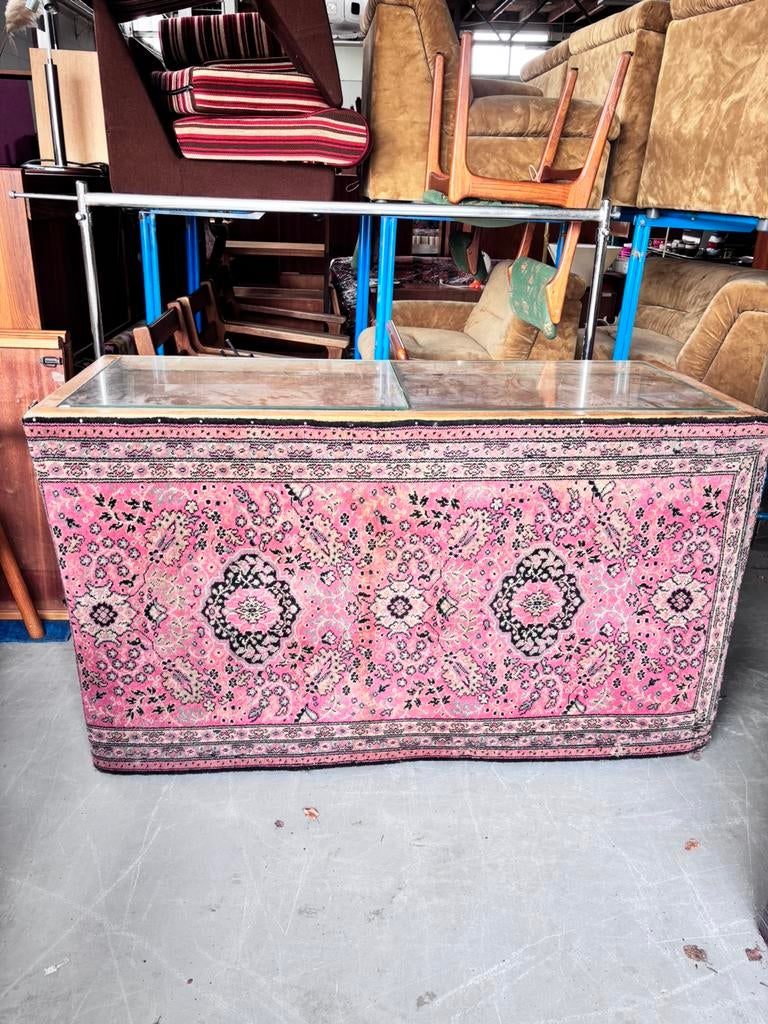 Vintage balie bureau toonbank gratis, Ophalen, Gebruikt, G, H