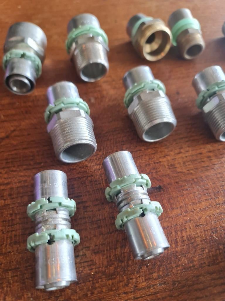 Comap multiskin messing perskoppelingen, Ophalen of Verzenden, Nieuw, Koper of Messing