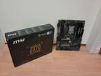 MSI Z370 SLI Plus + Intel Core i7 8700K + 2x 16GB DDR4-3600, Gebruikt, LGA 1151, DDR4, Ophalen of Verzenden