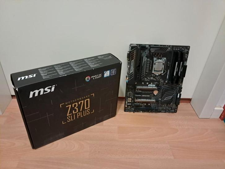 MSI Z370 SLI Plus + Intel Core i7 8700K + 2x 16GB DDR4-3600, Computers en Software, Moederborden, Gebruikt, Intel, DDR4, Ophalen of Verzenden