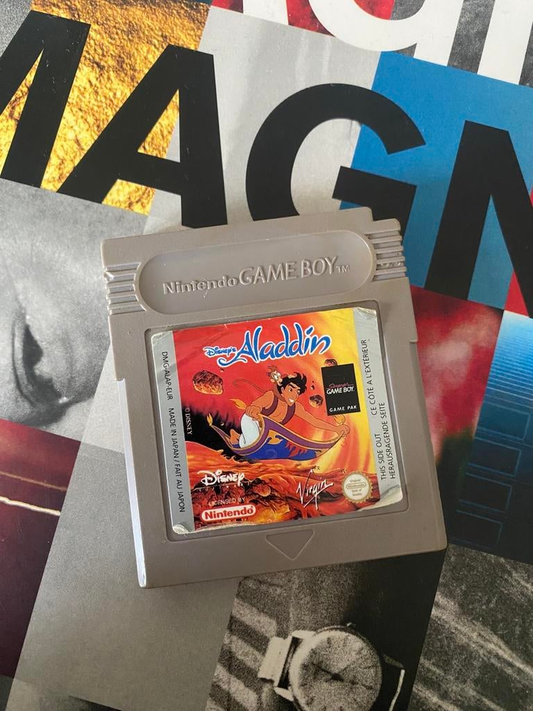 Disney’s Aladdin Game Boy - Zeer goede staat, Spelcomputers en Games, Games | Nintendo Game Boy, Avontuur en Actie, 1 speler, Ophalen of Verzenden