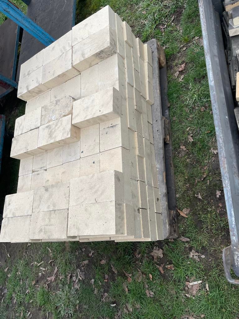 Vuurvaste stenen 6,3 x 12,4 x 25 cm, Doe-het-zelf en Verbouw, Metselstenen, Ophalen, Nieuw, Overige typen