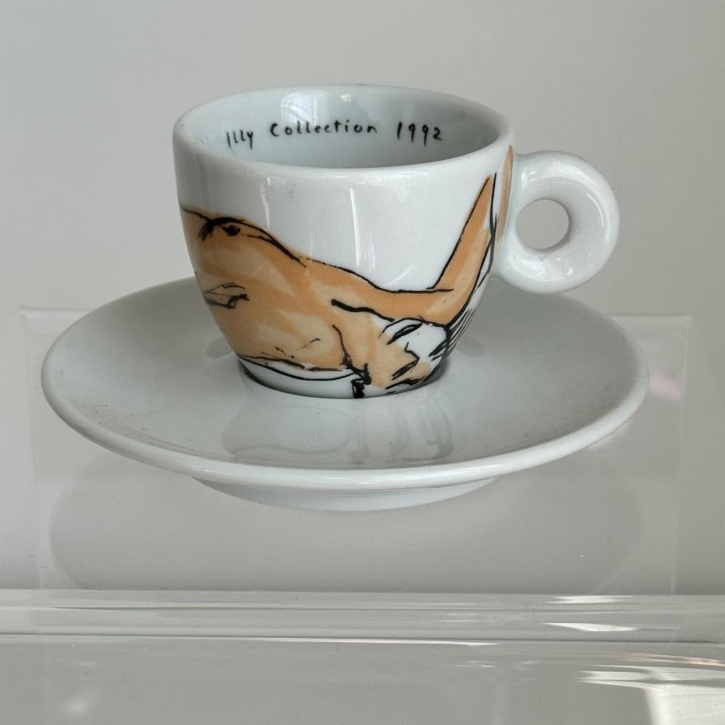 ILLY collection cup, Verzamelen, Verzenden, Zo goed als nieuw, Porselein, Kop en/of schotel