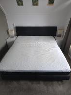 Refurbished Boxpring bed 210x180cm, kingsize z.g.a.n., Ophalen, Eenpersoons, Design, Zo goed als nieuw