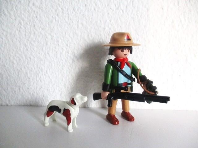playmobil Parkwachter Ranger met hond 3828 vintage, Ophalen of Verzenden, Zo goed als nieuw, Complete set
