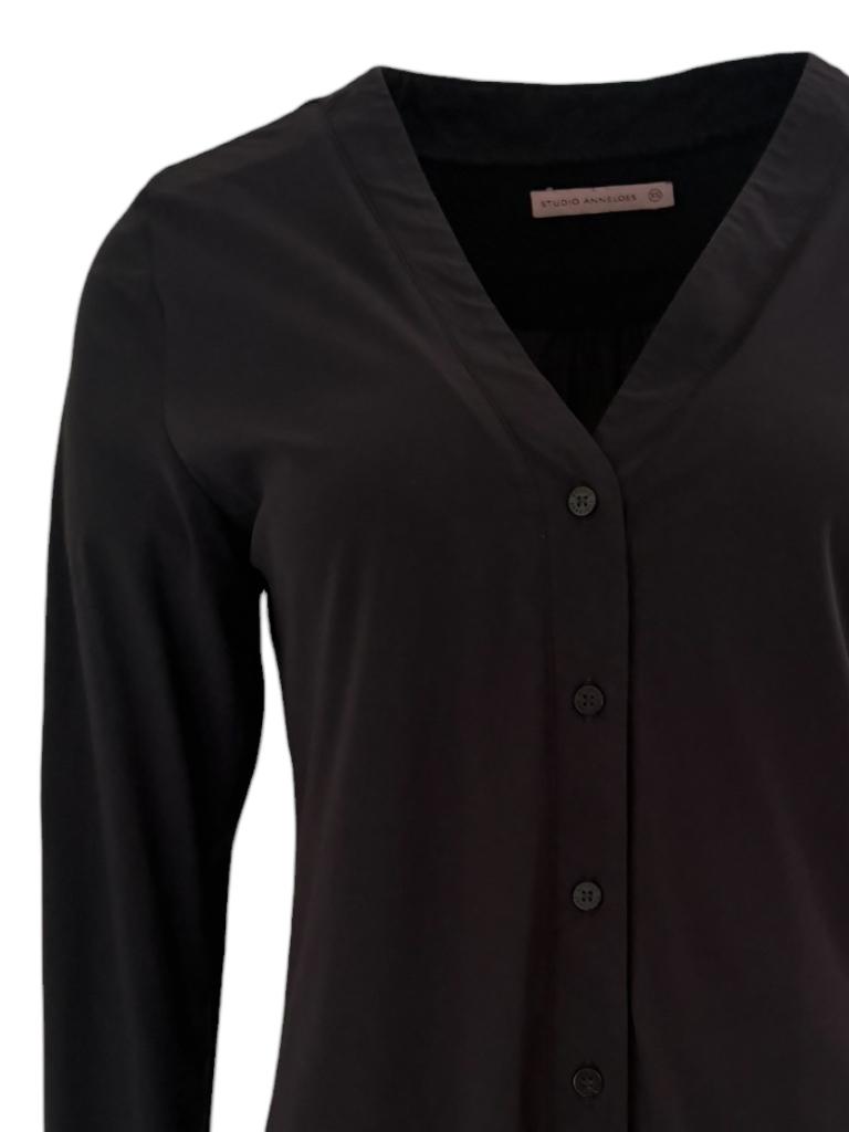 Studio Anneloes blouse XS (Evi), Kleding | Dames, Blouses en Tunieken, Zwart, Ophalen of Verzenden, Zo goed als nieuw, Maat 34 (XS) of kleiner