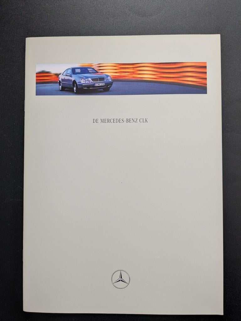 Brochure MERCEDES-BENZ CLK Coupé 1997, Ophalen of Verzenden, Zo goed als nieuw, Mercedes
