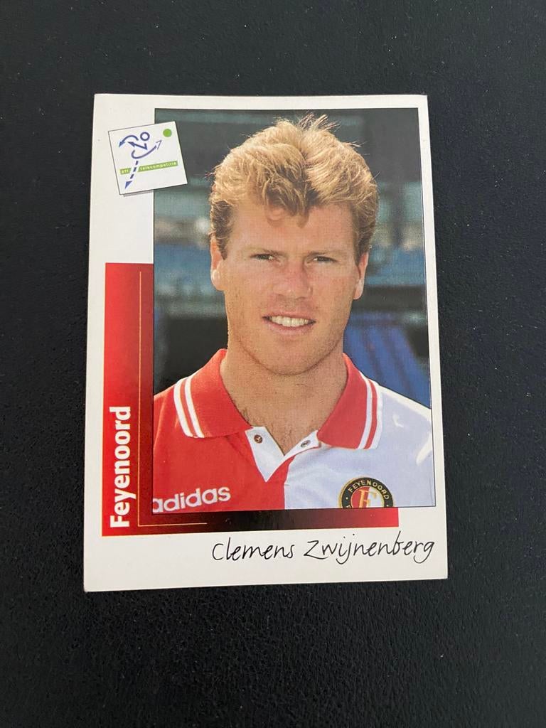 Clemens Zwijnenberg - Feyenoord - Panini Voetbal 96, Verzamelen, Sportartikelen en Voetbal, Ophalen of Verzenden, Zo goed als nieuw