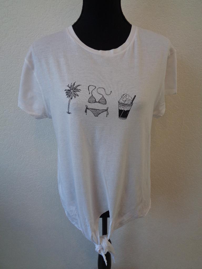 mango maat L valt als M oksel tot oksel 48 cm