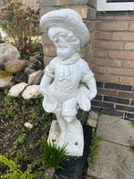 Te Koop : Groot Tuinbeeld Wit Tuin Beeld Betonnen Beeld, Ophalen, Gebruikt, Beton, Mensenbeeld