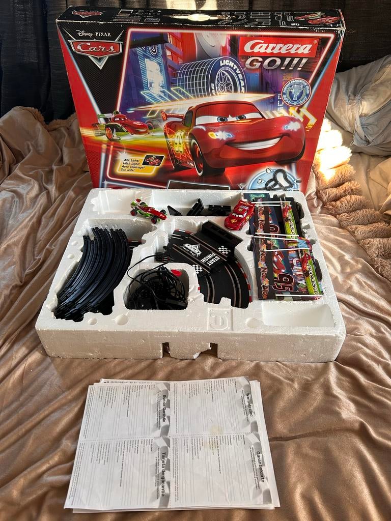 Disney Cars Carrera Go Racebaan, Ophalen, Racebaan, Carrera, Zo goed als nieuw