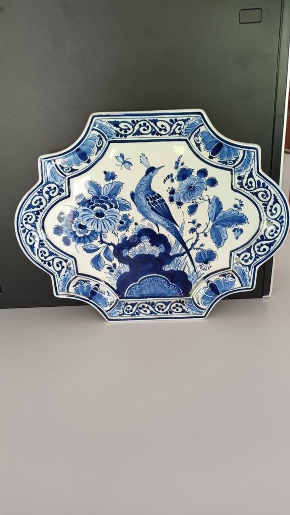 Delftsblauw wandbord van De Porceleyne Fles, Antiek en Kunst, Ophalen of Verzenden