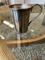 Verzilverde geboortebeker ‘Stan’, Ophalen of Verzenden, Zilver