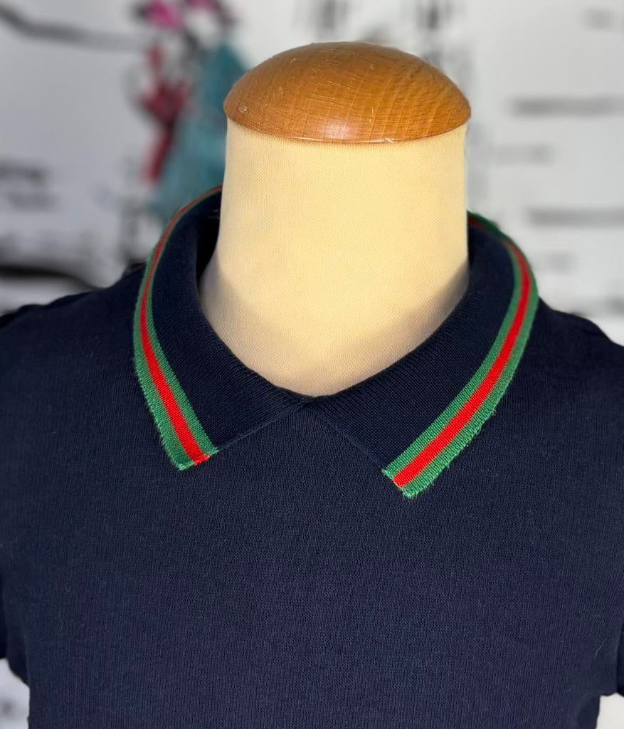 Gucci GG interlocking katoen jersey jurkje maat 8 (450 euro), Kinderen en Baby's, Gebruikt, Gucci EU, Customercare@gucci.com, Jurk of Rok