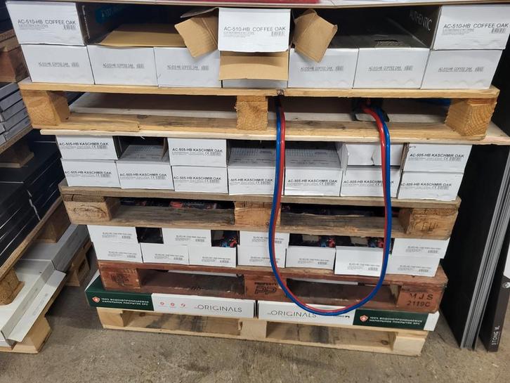 Klik Pvc Vloer Partijen tot 20 m2, Huis en Inrichting, Stoffering | Vloerbedekking, Nieuw, Ophalen