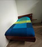 Eenpersoonsbed Imperia kersenhout 90x200 met lattenbodem, Ophalen, Gebruikt, 90 cm, Eenpersoons