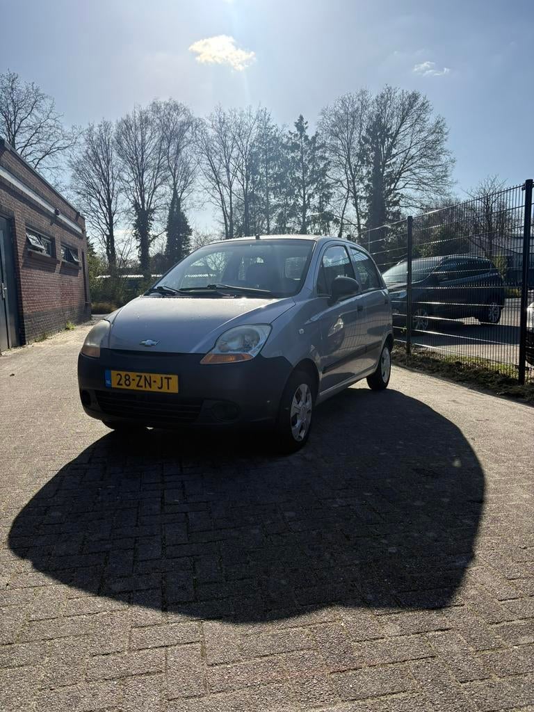 Chevrolet Matiz 0.8 2008 Grijs, Auto's, Chevrolet, Particulier, Matiz, Benzine, B, Hatchback, Handgeschakeld, Origineel Nederlands