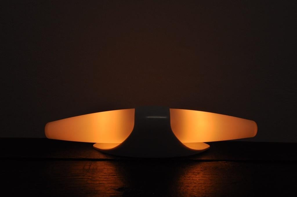 Vintage wandlampen Bo-Niko opaline glas bakeliet jaren 60, Ophalen of Verzenden, Gebruikt, Glas