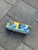 Voetpomp met manometer - Lifetime Cars, Ophalen of Verzenden, Drukmeter, Nieuw