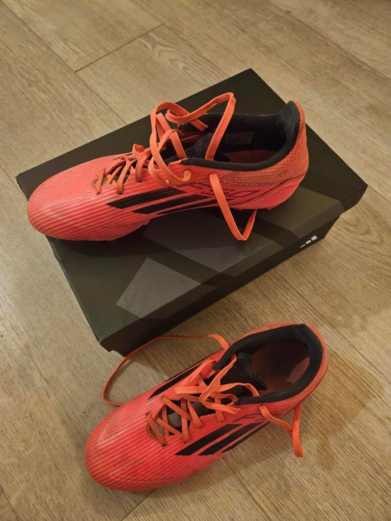 Adidas F50 League FG/MG voetbalschoenen maat 7, Gebruikt, Maat XS of kleiner, Schoenen, Ophalen of Verzenden