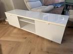 Ikea Byas TV meubel wit, Ophalen, Overige materialen, Gebruikt, 100 tot 150 cm
