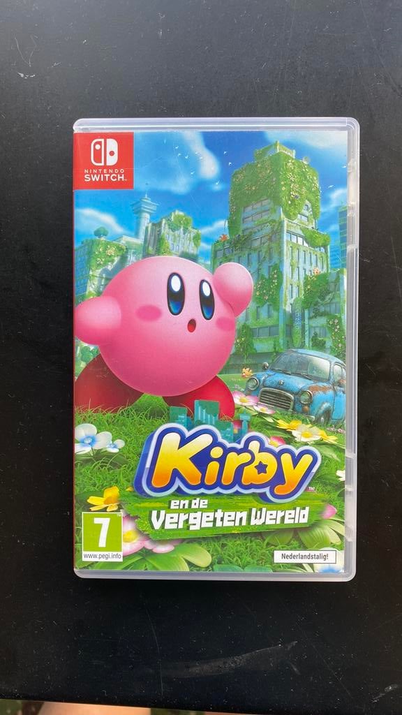 Kirby en de vergeten wereld, 2 spelers, Zo goed als nieuw, Vanaf 7 jaar, Ophalen